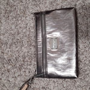 Michael Kor's Silver Wristlet - Brand New!